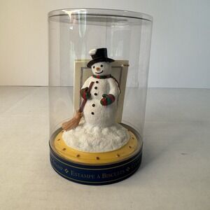Vintage Market Design Holiday Cookie Stamp Snowman Original Packaging,‎ Recipes